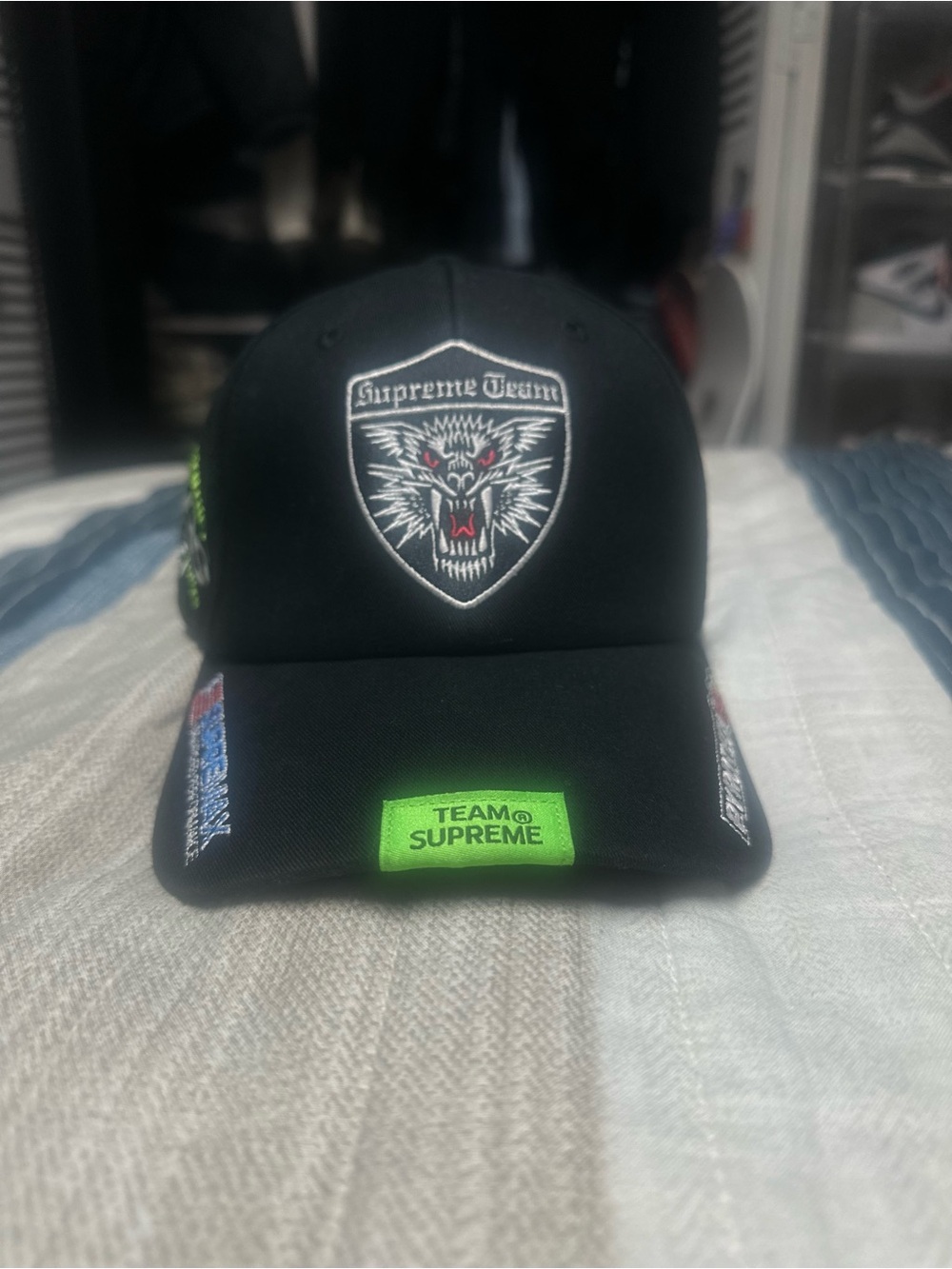 Black - Supreme Racing Team 6 - Panel Brand New (No Bag)